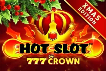 Арт слота Hot Slot 777 Crown Xmas Edition